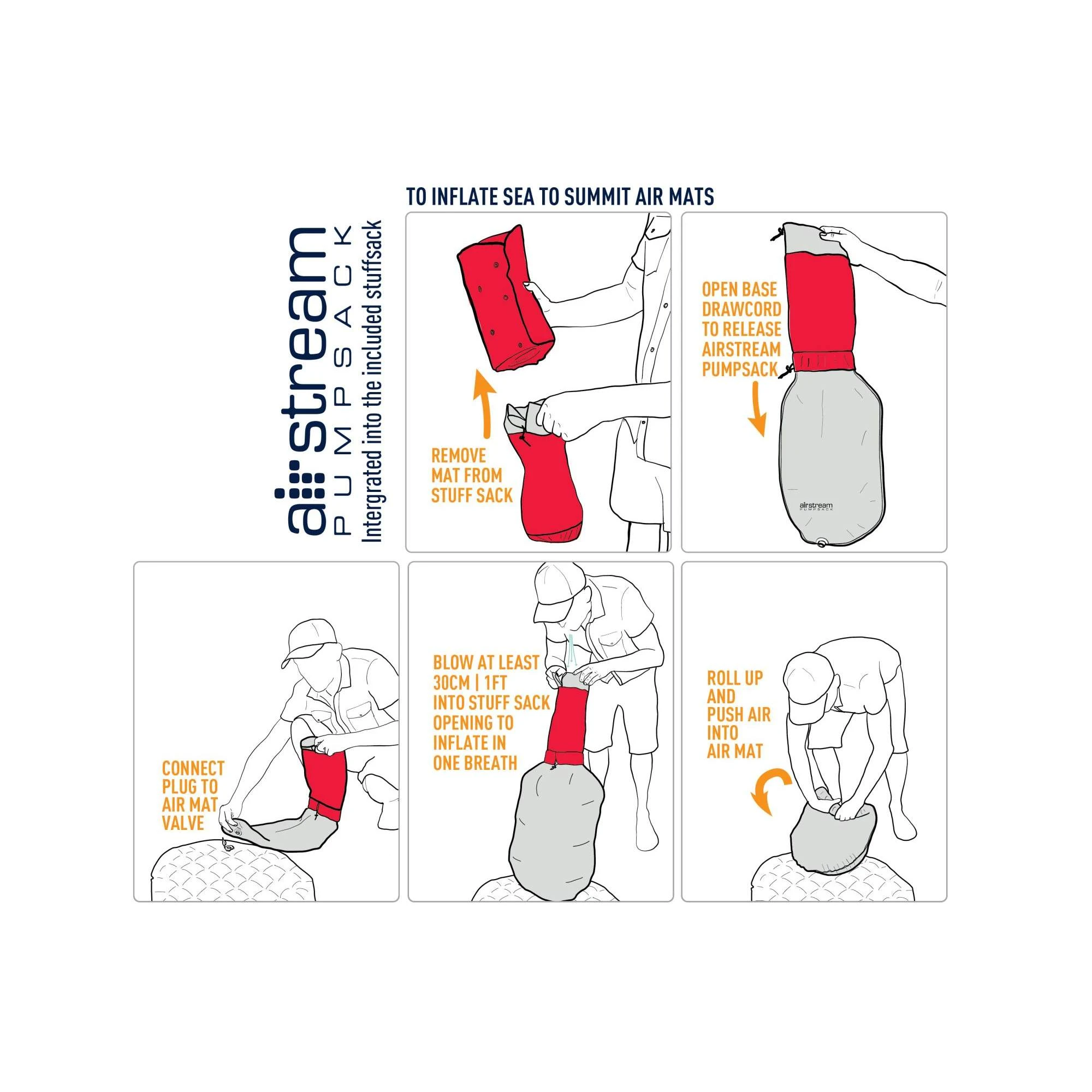 Sea To Summit COMFORT PLUS INSULATED AIR MAT - Isomatte – Bild 12