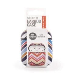 KIKKERLAND STRIPED EARBUD CASE