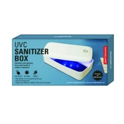 KIKKERLAND UVC SANITIZER BOX -Globetrotter Geschäfte 5637861584 d uvc sanitizer box kikkerland 24