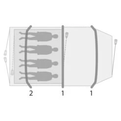 Outwell STARHILL 4A - Familienzelt 37 Outwell STARHILL 4A - Familienzelt -Globetrotter Geschäfte 5638031667 q starhill 4a outwell 24