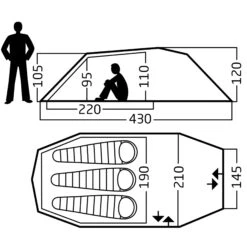 Nordisk OPPLAND 3 PU TENT MODELL 2022 - Tunnelzelt -Globetrotter Geschäfte 5638038202 m oppland 3 pu tent modell 2022 nordisk 24