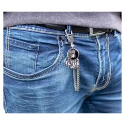 KEYRING PATENT CHAIN - Schlüsselanhänger -Globetrotter Geschäfte 5638070308 e keyring patent chain troika 24